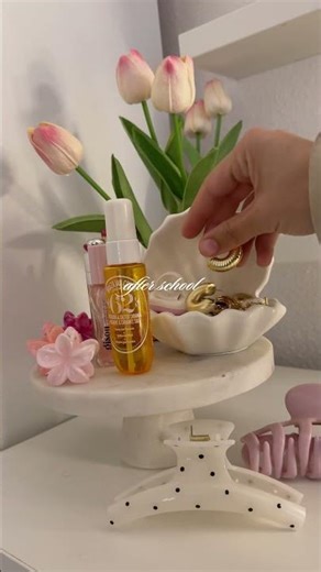 After School Reset ✨🤍 Calm Routine, Haircare & That Girl Energy #routine #thatgirl