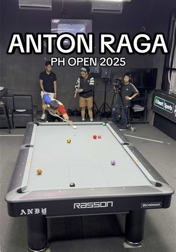 Anton Raga Billiard Highlights at PH Open 2025