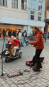 64K views · 1.9K reactions | From Spain here is a wonderful street artist Borja Catanesi (themusicman.uk/borja-catanesi/) along with a lovely lady in a mobility scooter! Borja brings fun talent & happiness everywhere he performs. youtube.com/c/BorjaCatanesi/ For more great videos go to: https://themusicman.uk | The Music Man | Facebook