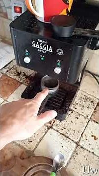 Coffee machine filter explosion