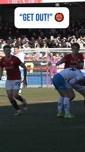 Send him off! 😤 #WeAreBarrow | Barrow AFC