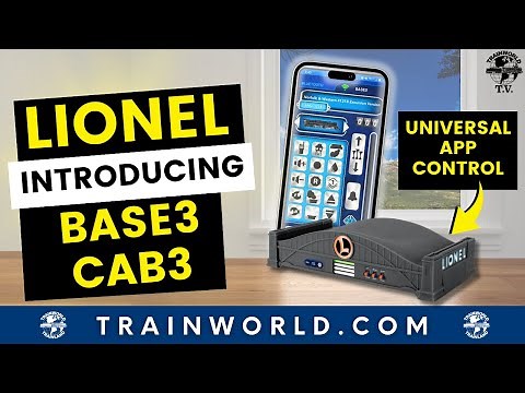 Introducing Lionel's Cab 3 & Base3 System!