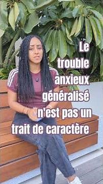 Le trouble anxieux généralisé, qu'est-ce que c'est ? 🤔 #daily #psychologie #therapie #santémentale