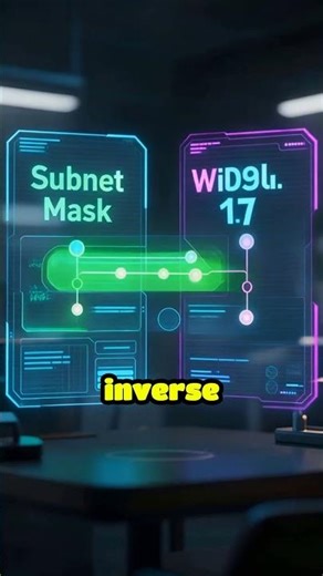 Subnet Mask vs Wildcard Mask | Key Difference Explained | CCNA #shorts