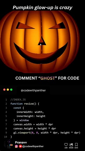 Couldn’t carve a pumpkin… so I coded one instead 🎃✨ | #developer #frontend #coding #uidesign #web3
