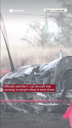 Turkish military plane with 20 on board crashes in Georgia