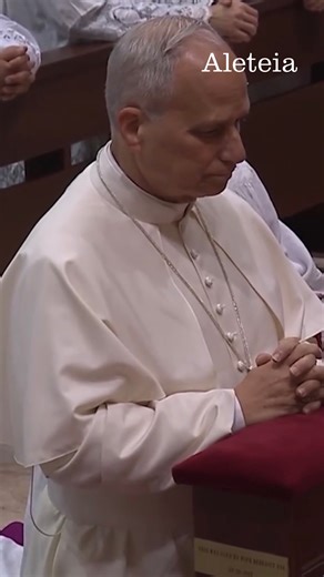 1.9K views · 4.4K reactions | Pope Leo XIV led Vespers at Domus Australia, Rome’s Marian Shrine for Australian pilgrims, where he blessed an image of Our Lady of the Rosary reminding us of Mary’s steadfast hope that God would fulfill His promises. #popeleo #popeleoxiv #leo #leoxiv | Aleteia English | Facebook