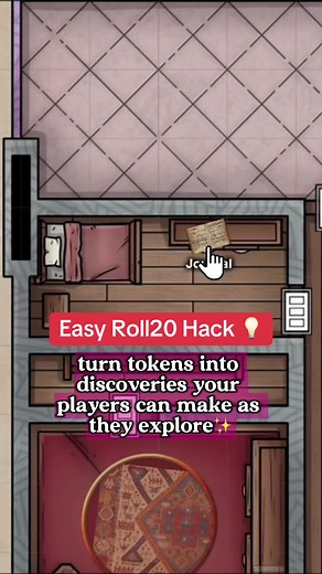 Roll20 Tip: Turn Tokens into Interactive Clues