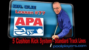 7.9K views · 129 reactions | One of the easiest and most attractive systems is the 5-cushion kick system. Three easy to learn "designator track lines" (1-1, 2-2, 3-3) provide handy reference aiming lines for almost any cue ball location on the table! | American Poolplayers Association - APA | Facebook