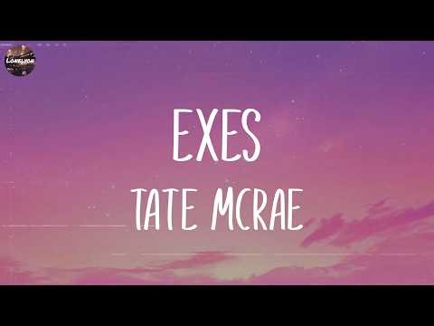 Tate McRae - exes (Lyrics) | Ed Sheeran, LE SSERAFIM,... (Mix Lyrics)