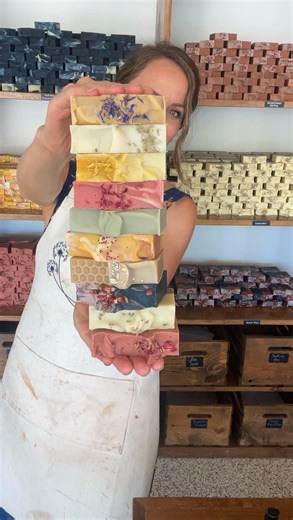 Just a little throwback 👀 We’ve got 20 scents available all year 4 seasonal scents that rotate. 🍂 Fall Collection is fully restocked — once they’re gone, they’re gone! . . . #naturalskincareproducts #soapmaking #naturalsoap #artisansoap #soapmaker #handcraftedsoap | Ashley Marie Soap