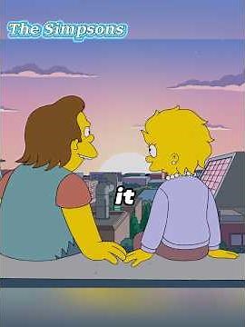 Lisa and Nelson had a great conversation! #cartoon #thesimpsons #simpsons # #fouyou