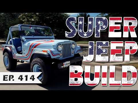 Happy 250th Anniversary America! Full Custom Super Jeep CJ5 Build!
