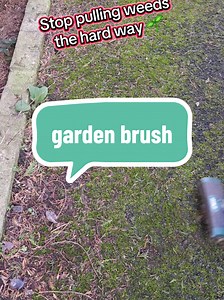 Effortless Weed Removal with the Garden Brush Set