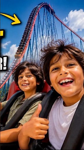 World’s Biggest Roller Coaster Ride! 😱 Insane Family Adventure