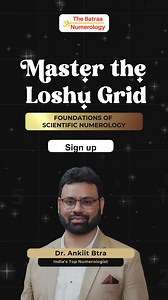 🗝️Unlock the secrets of your personality with our Loshu Grid analysis ✅Gain clarity and purpose with the Lo Shu Grid technique. ✅Learn to map your unique life path using just your date of birth ✅Know your Strengths and unique abilities for Success in life ✅Fix Health, Relationship, Career & Money frequency Join the Magical Numerology Workshop at just ₹97! | Ankiit Btra - Numerologist