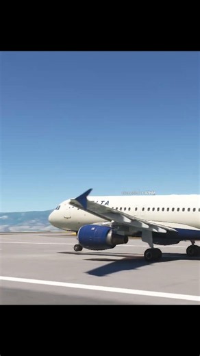 MSFS 2020 Fenix Airbus A320 - Delta Airlines SALT LAKE CITY Take-off #aviation #flightsimulator