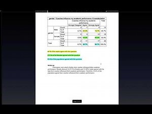 How to Interpret Crosstabs