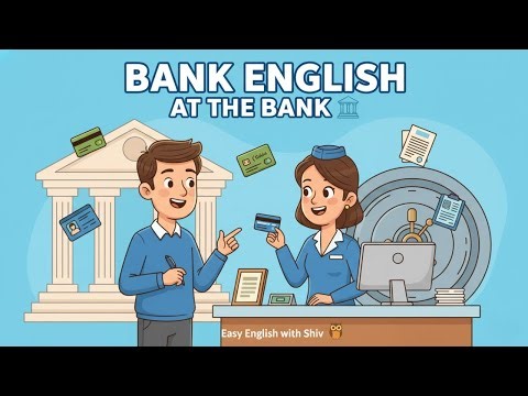 How to Talk in a Bank in English 🏦 | Easy Phrases for Every Situation!