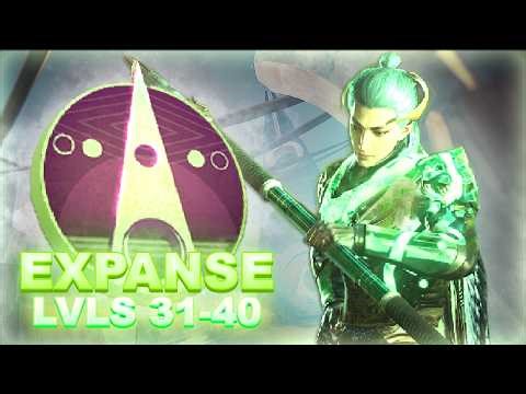 Destiny Rising : Expanse Levels 31-40 Rapid-Fire Path With Ning Fei (Season 4)