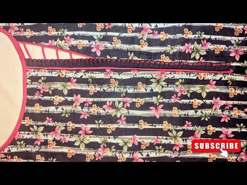 SIDE NECK DESIGN | EASY TO MAKE | CUTTING AND STITCHING