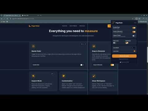 Auditing Web Layouts with Page Ruler
