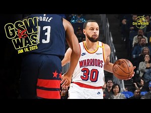 Golden State Warriors Full Team Highlights vs Wizards | Jan 18, 2025 | FreeDawkins