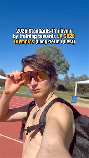 2026 Standards I’m living by training towards LA 2028 Olympics…