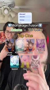 Dragon Ball Fusion vs DBZ Character 😱😳