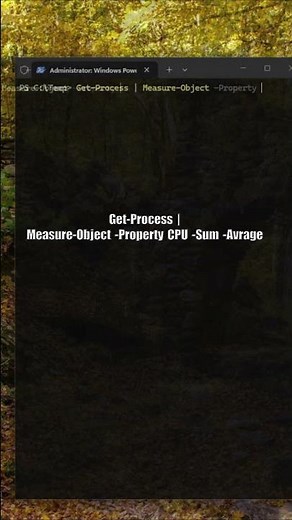 Did you know Measure Object calculates properties of objects? #sysadmin #powershell #windows