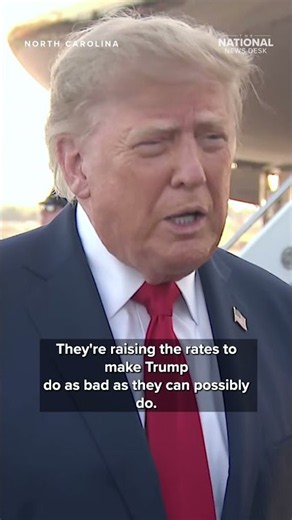 Trump calls Federal Reserve 'VERY HOSTILE'