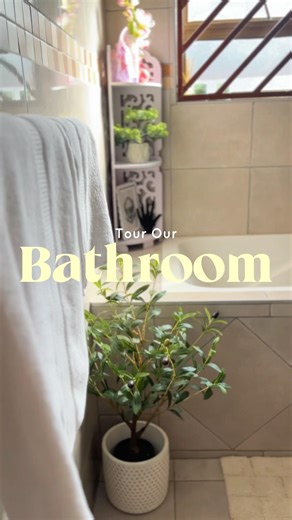 Our First Home as Newlyweds! Bathroom Tour #bathroommakeover #bathroomdesign