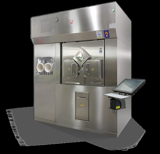 HELIOS High-throughput aseptic isolator for vials and syringes filling