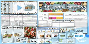 D&T: Dips and Dippers KS1 Unit Pack