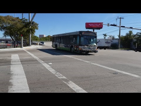 Miami-Dade Transit 2006 NABI 40' LFW #6103 On Route 17
