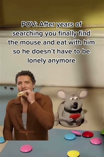 Lonely Mouse Eating Alone | Cooper411gb TikTok Trend