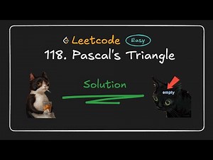 118. Pascal's Triangle - (solution) | Typescript