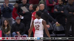 HUNTER SINKS THE THREE FOR THE LEAD IN OT 💥 | NBA TV