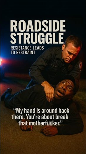 Bodycam: Suspect Resists, Pleads During Tense Roadside Arrest
