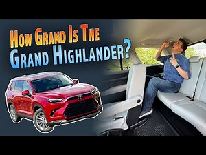 This Could Be The Roomiest "Affordable" 3-Row SUV In America | 2024 Grand Highlander Seats