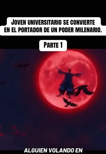 Joven universitario y su poder milenario en el anime