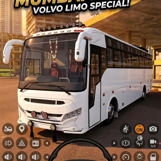 Bus Simulator India mod apk | Add New Bus Volvo Limo🎯🎮 #gaming #bussid #bussidindonesia