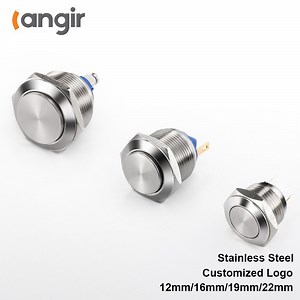 [Hot Item] 16mm Waterproof Momentary Push Button Switch with LED Light