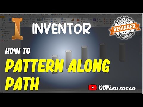 Inventor How To Pattern Along Path