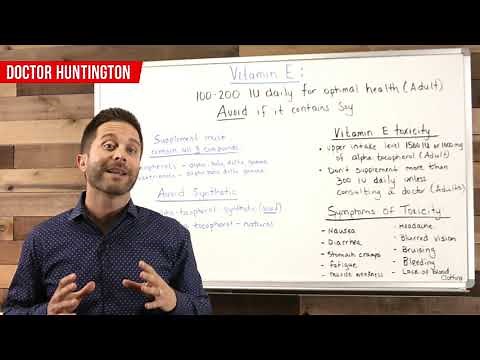 Vitamin E Toxicity: Symptoms & Proper Dosage | BodyManual