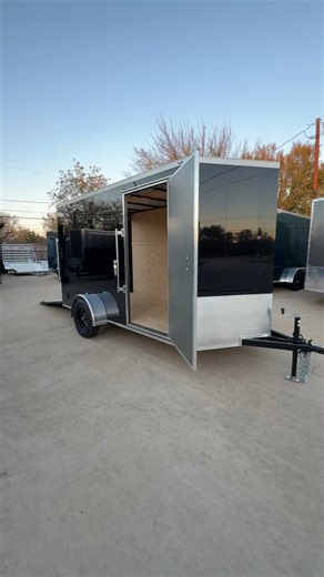 2026 6x12 SA V-Nose Enclosed/Cargo Trailer. $3,995 Brand New...