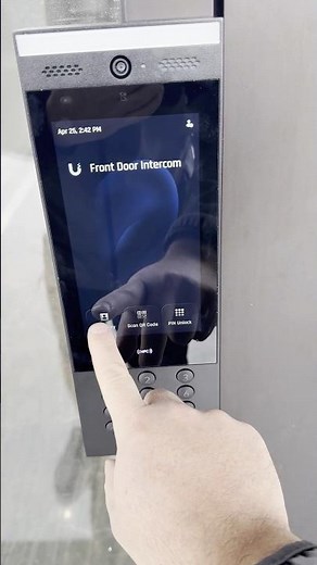 UniFi Access Retro. Replacing 3 doors, one gate and installing an intercom!