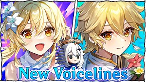 Aether and Lumine's New Fontaine Voice lines Just Hit Different | Genshin Impact 4.0 Traveler voice