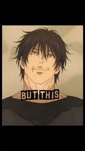 Toji in different hairstyle 😏