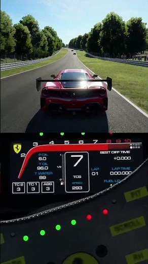 Top speed Ferrari 488 Challenge Evo - Assetto Corsa EVO